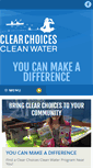 Mobile Screenshot of clearchoicescleanwater.org